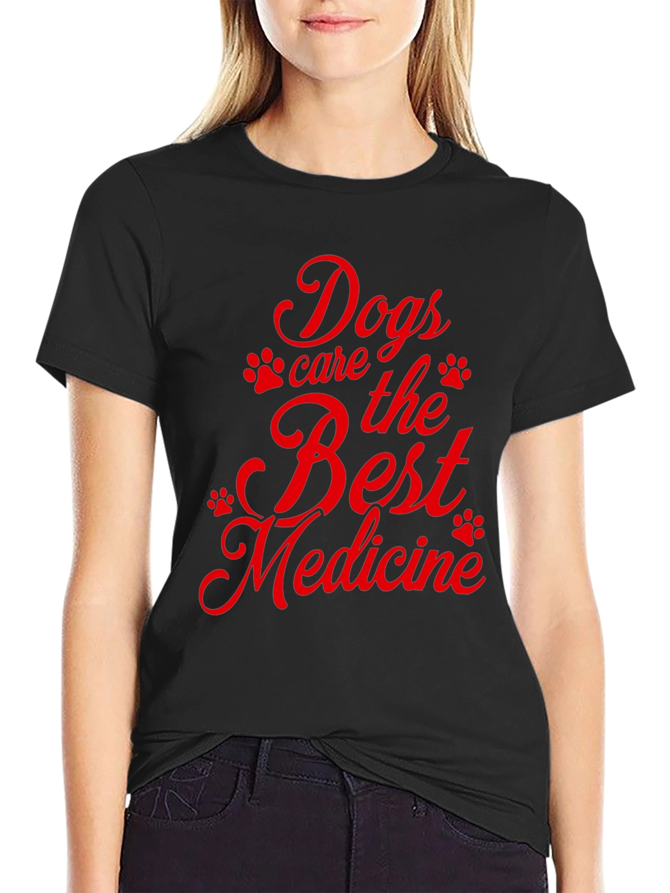 Dogs are the Best Medicine Graphic Tee