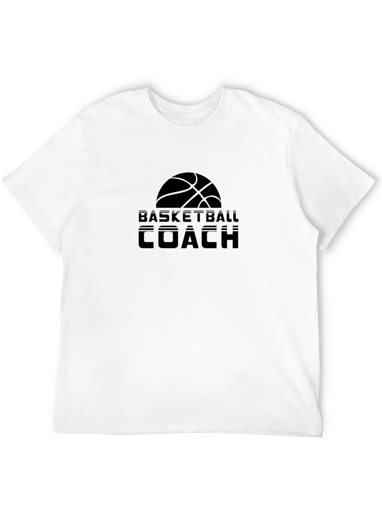 Basketball Coach Black T-Shirt