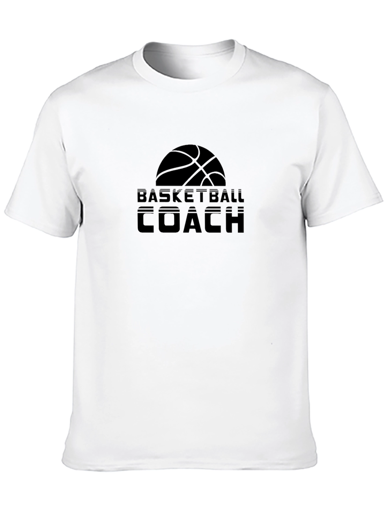 Basketball Coach Black T-Shirt
