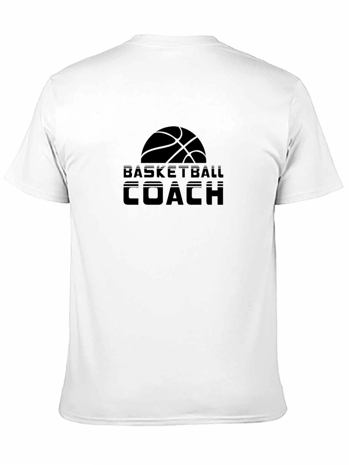 Basketball Coach Black T-Shirt