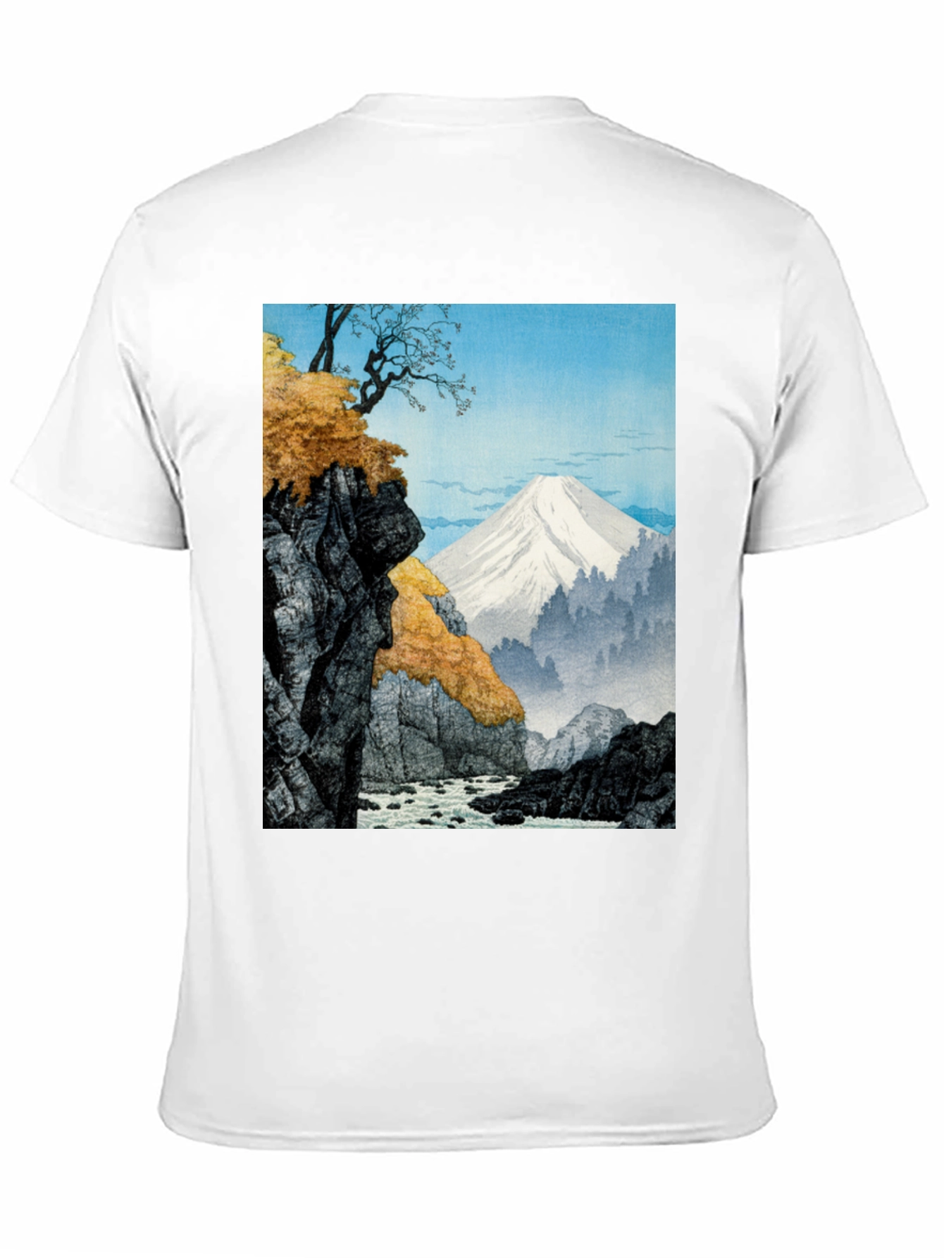 Mount Fuji T-Shirt - Japanese Landscape Art Tee