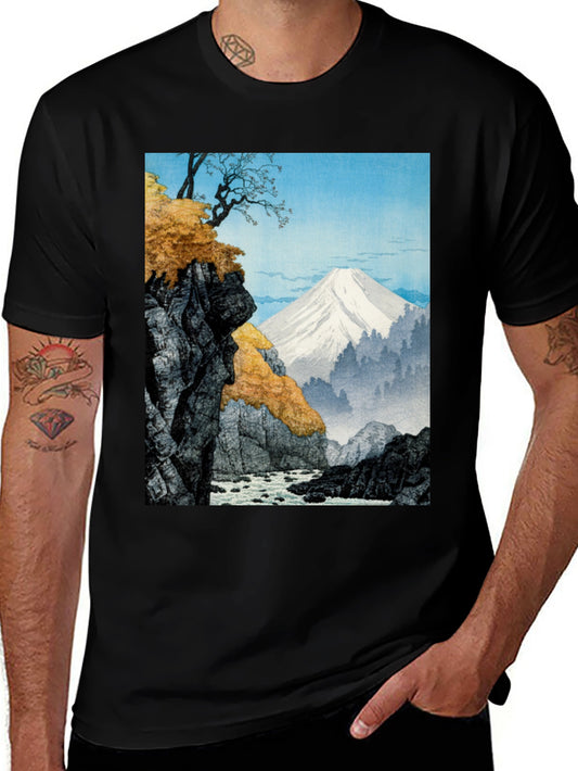 Mount Fuji T-Shirt - Japanese Landscape Art Tee