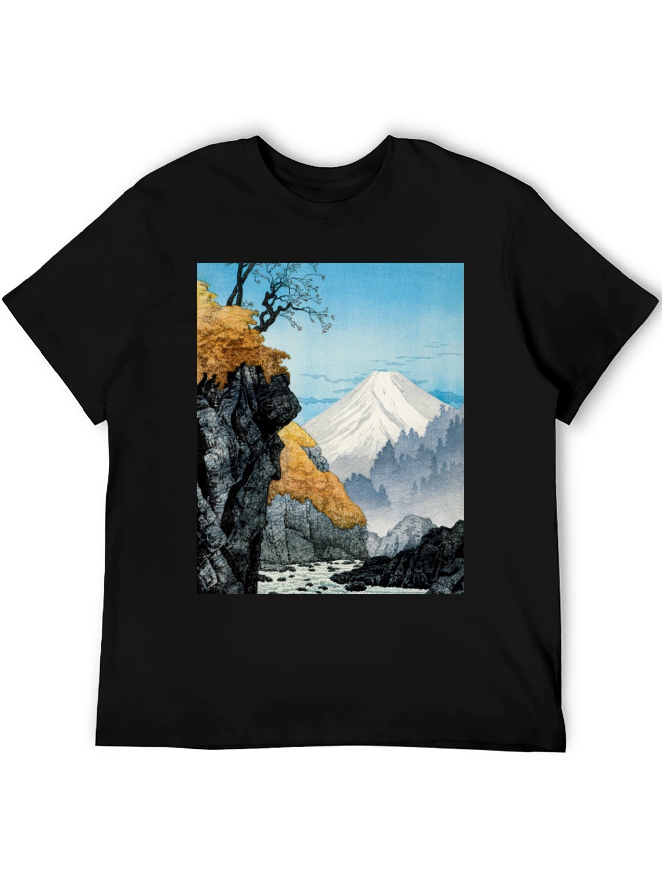 Mount Fuji T-Shirt - Japanese Landscape Art Tee
