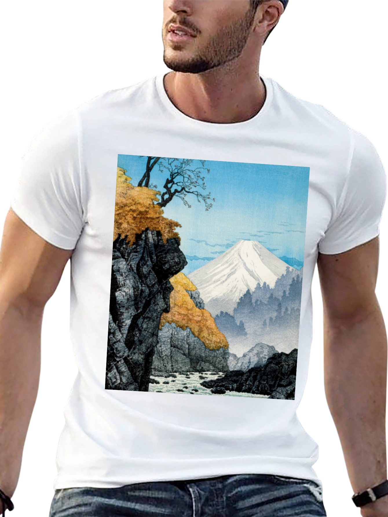 Mount Fuji T-Shirt - Japanese Landscape Art Tee