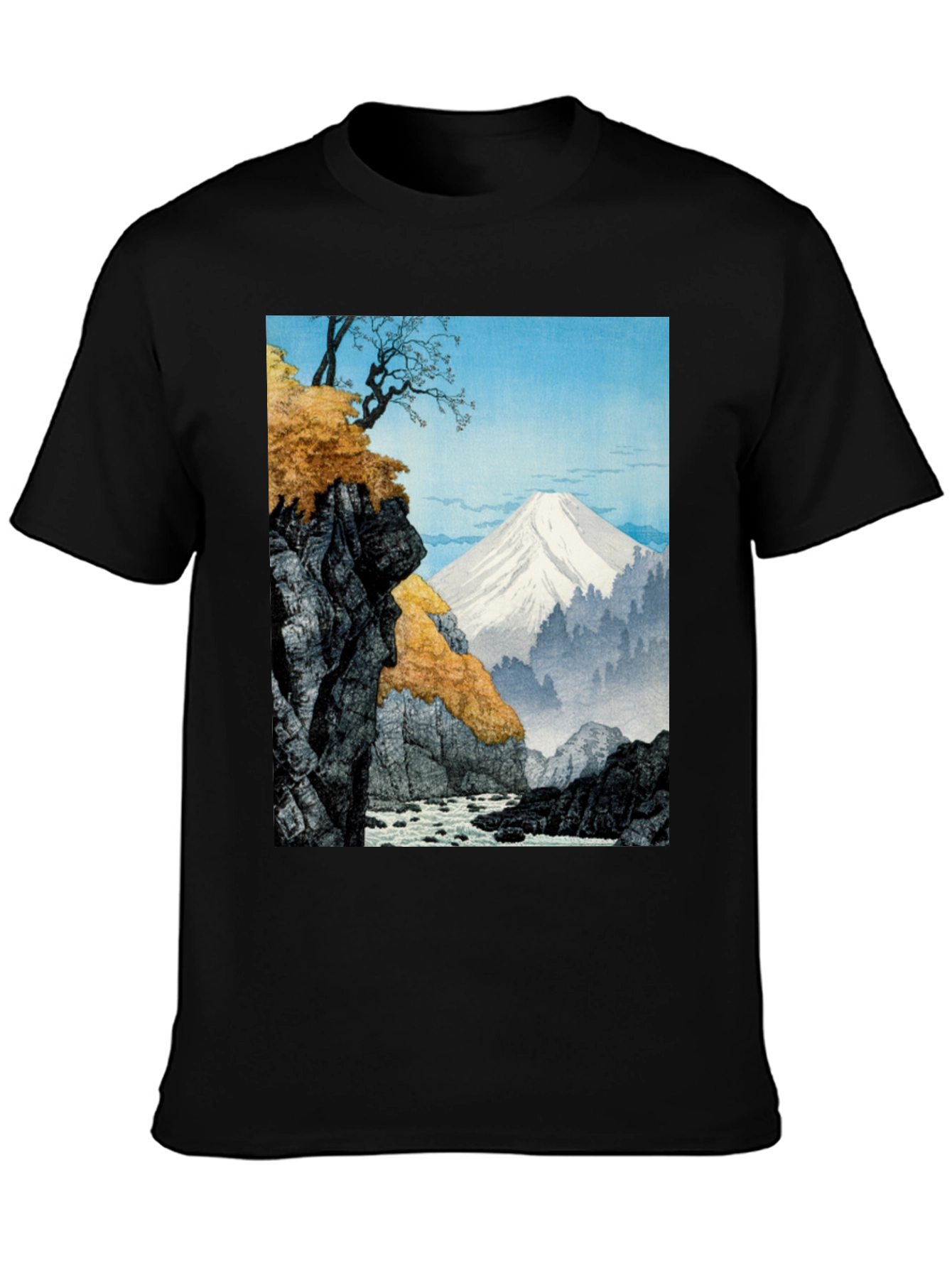 Mount Fuji T-Shirt - Japanese Landscape Art Tee