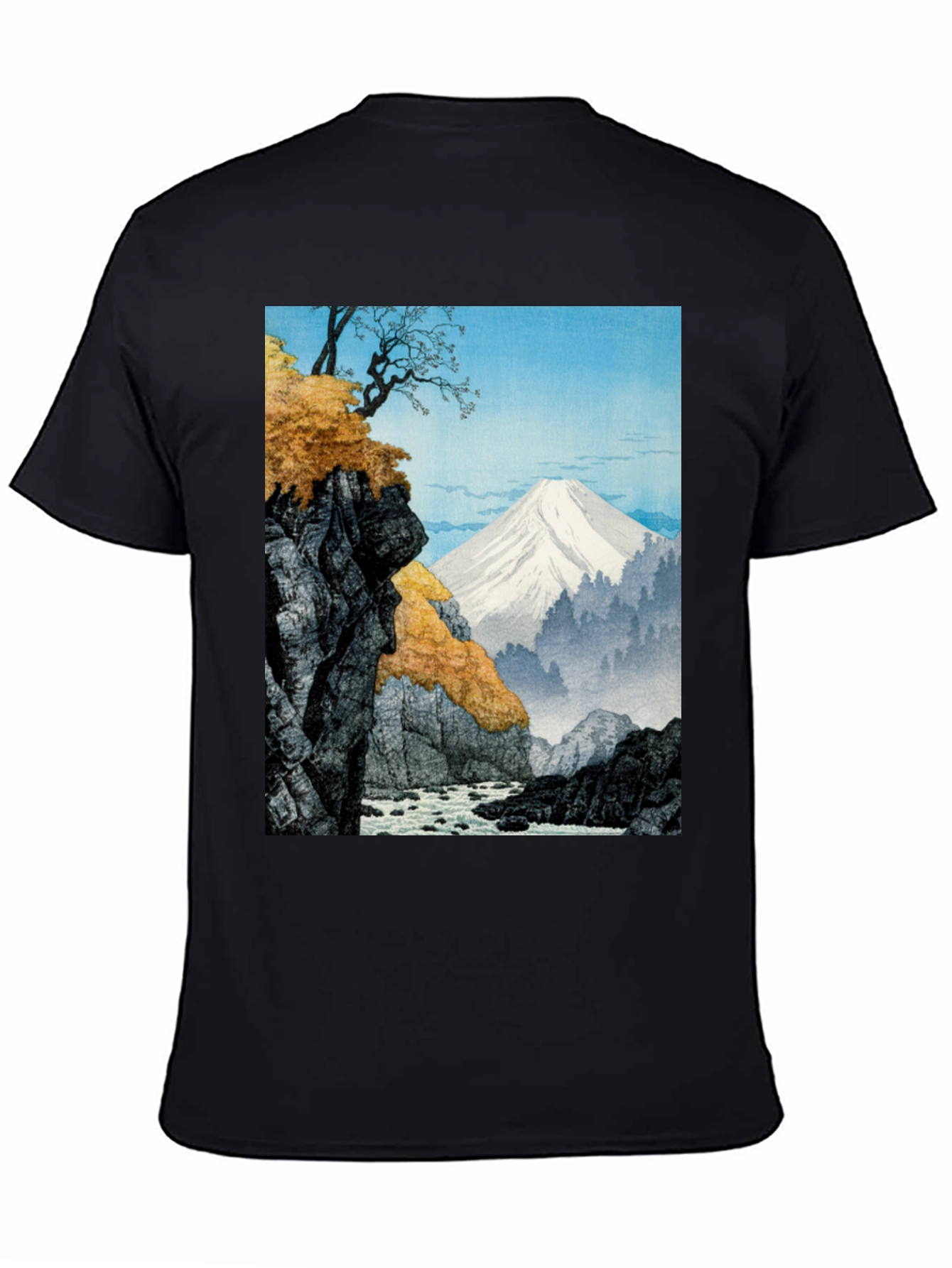 Mount Fuji T-Shirt - Japanese Landscape Art Tee
