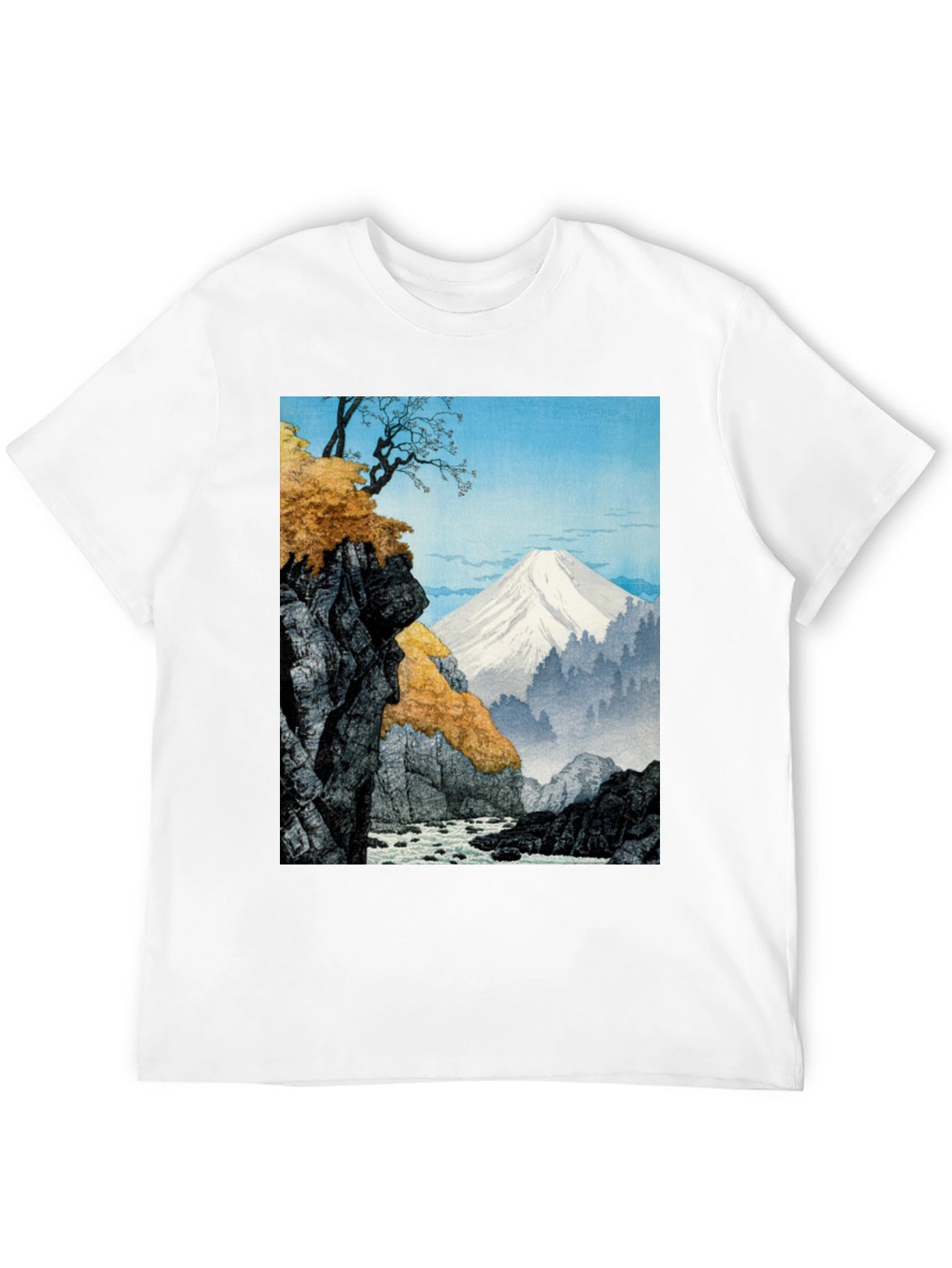 Mount Fuji T-Shirt - Japanese Landscape Art Tee