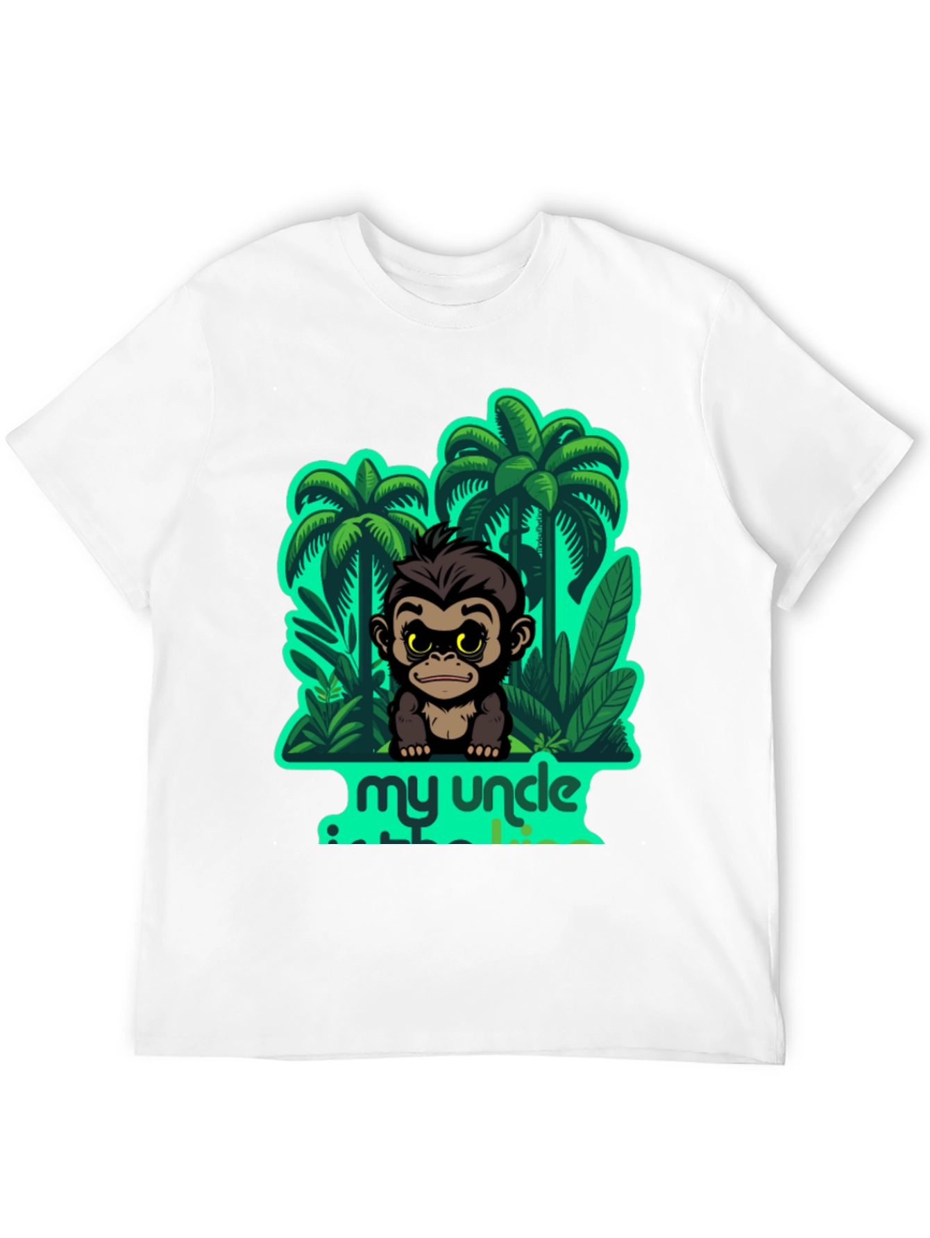 Funny Monkey Uncle T-Shirt