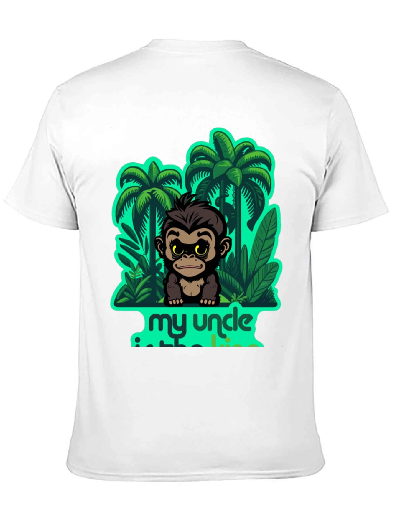 Funny Monkey Uncle T-Shirt