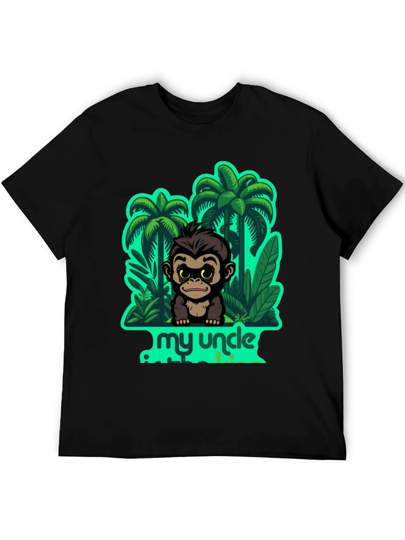 Funny Monkey Uncle T-Shirt