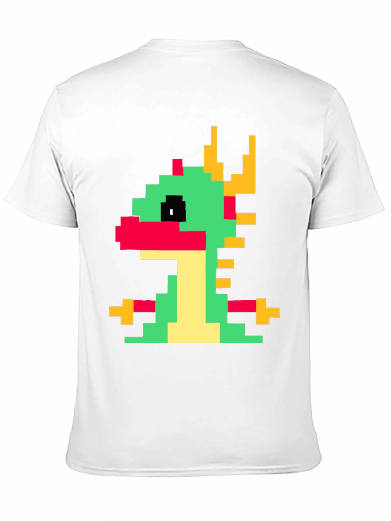 Retro Pixel Dragon Graphic Tee