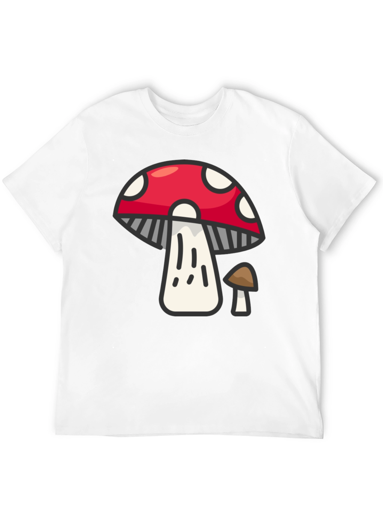 Mushroom Graphic T-Shirt - Funky Fungi Tee