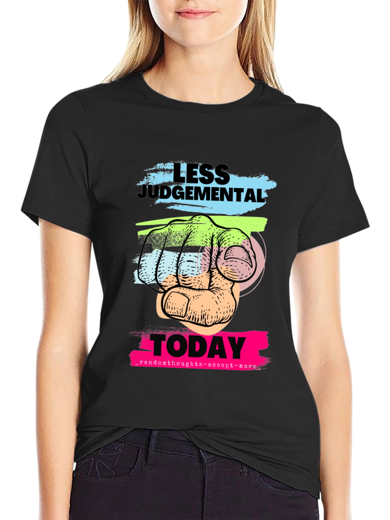 Less Judgemental Today Graphic T-Shirt