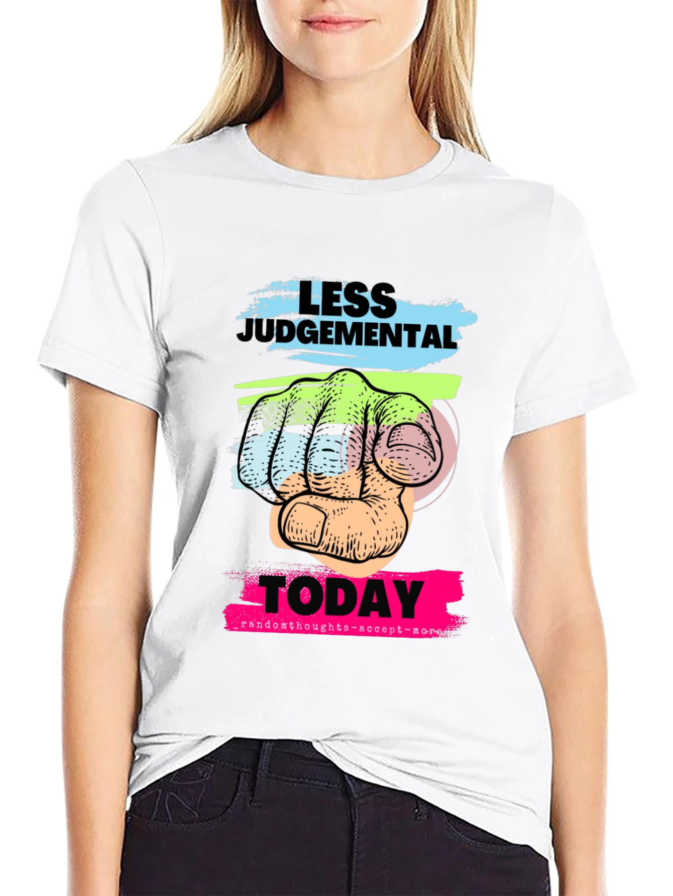 Less Judgemental Today Graphic T-Shirt
