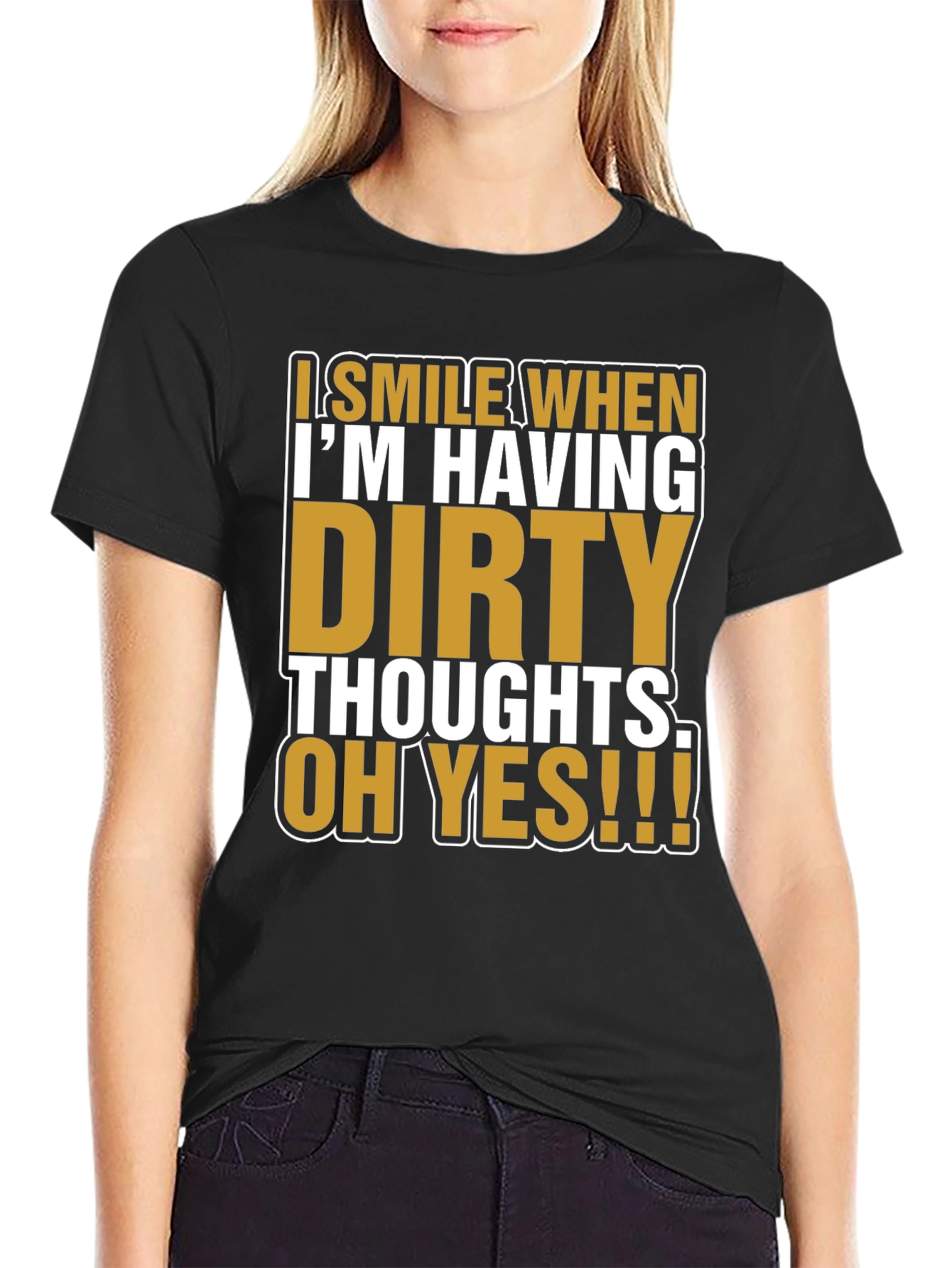 Dirty Thoughts T-Shirt - Funny Adult Humor Tee