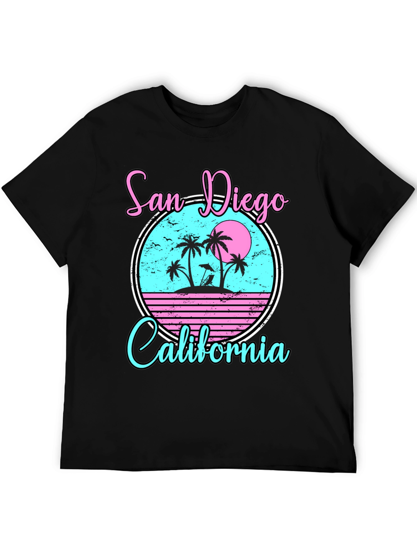 San Diego California Graphic T-Shirt