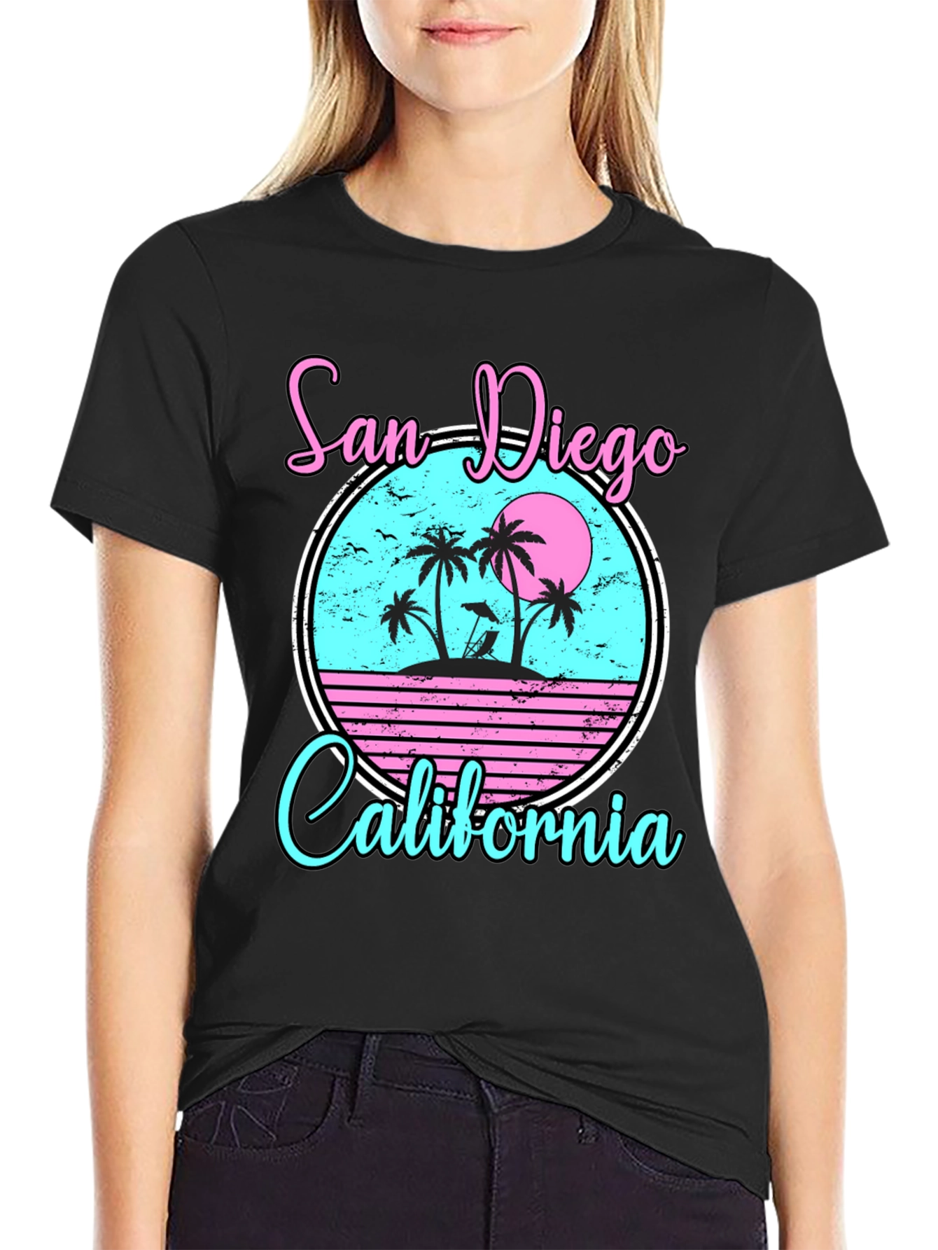 San Diego California Graphic T-Shirt