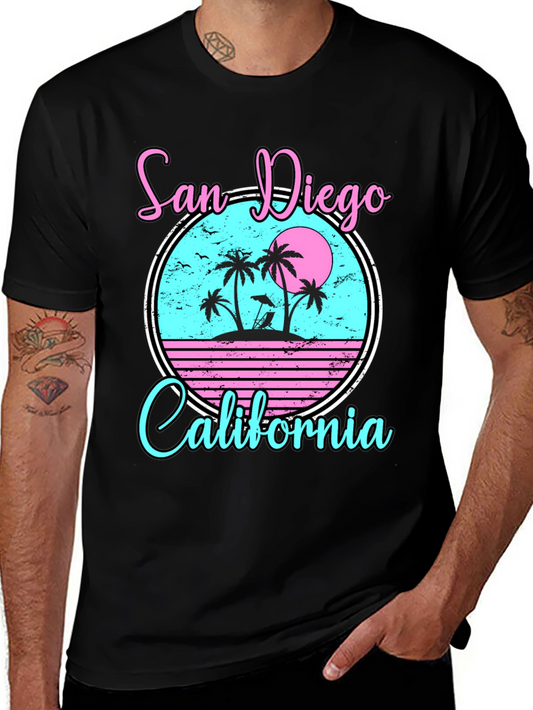 San Diego California Graphic T-Shirt