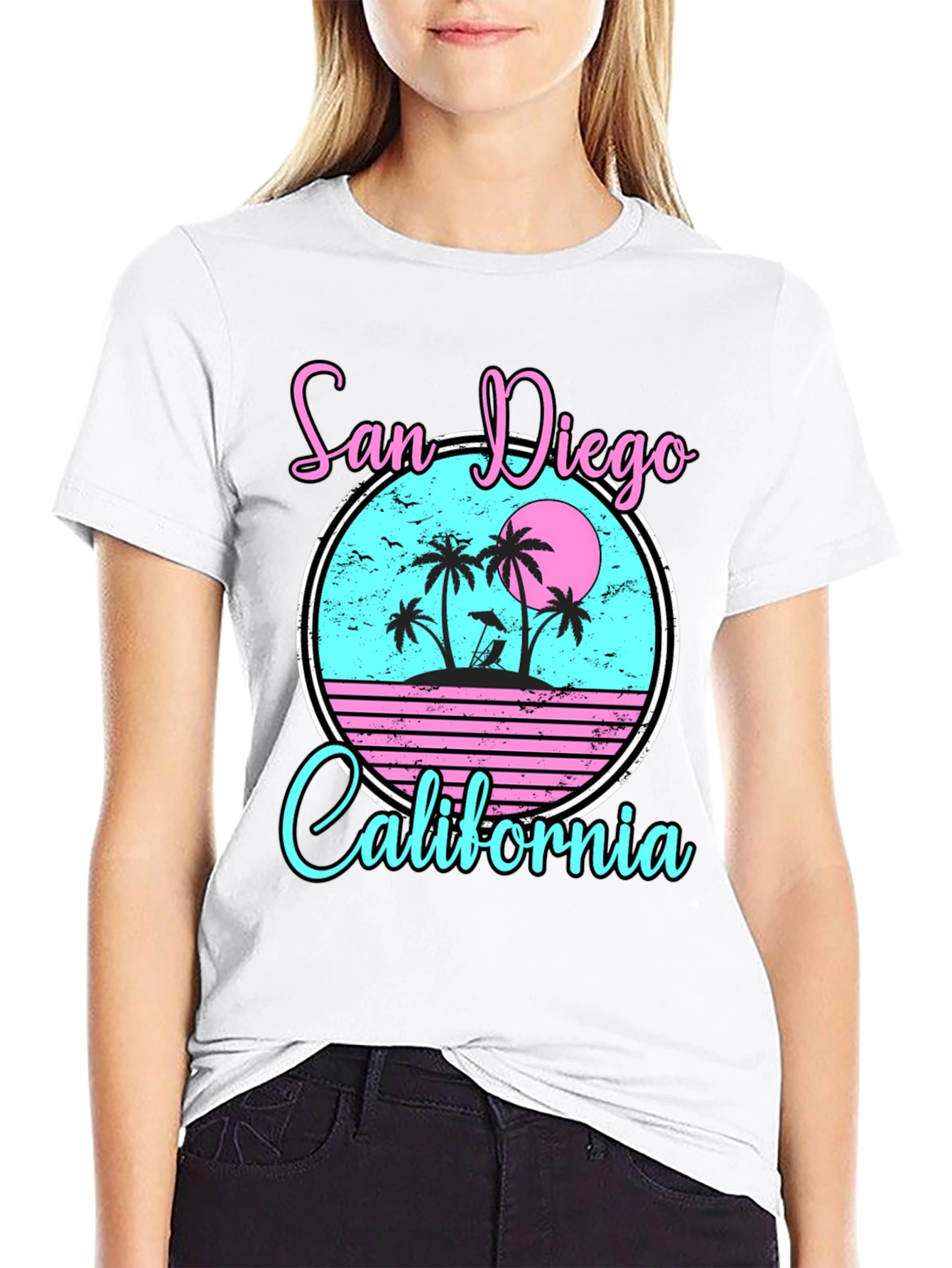 San Diego California Graphic T-Shirt