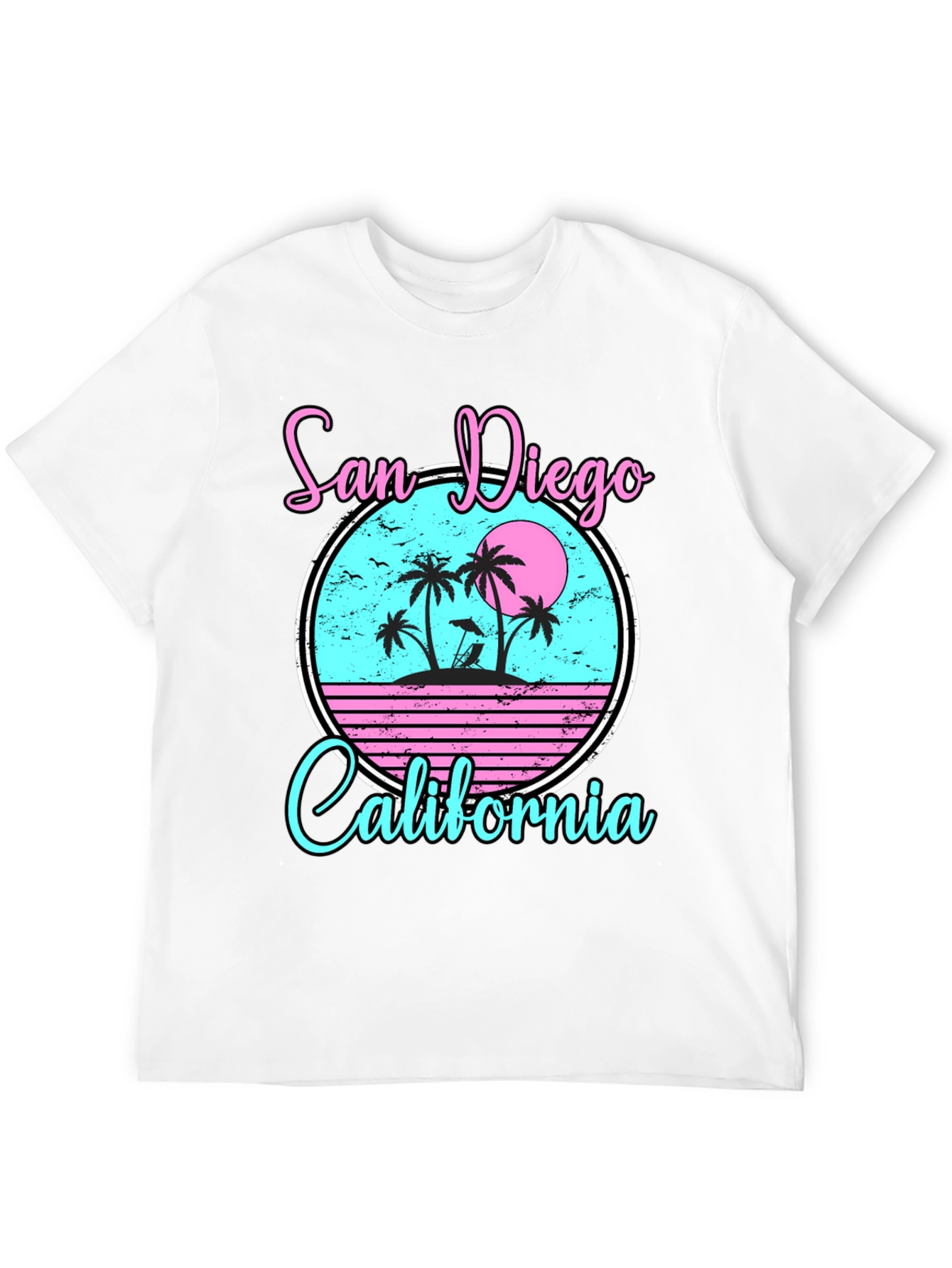 San Diego California Graphic T-Shirt