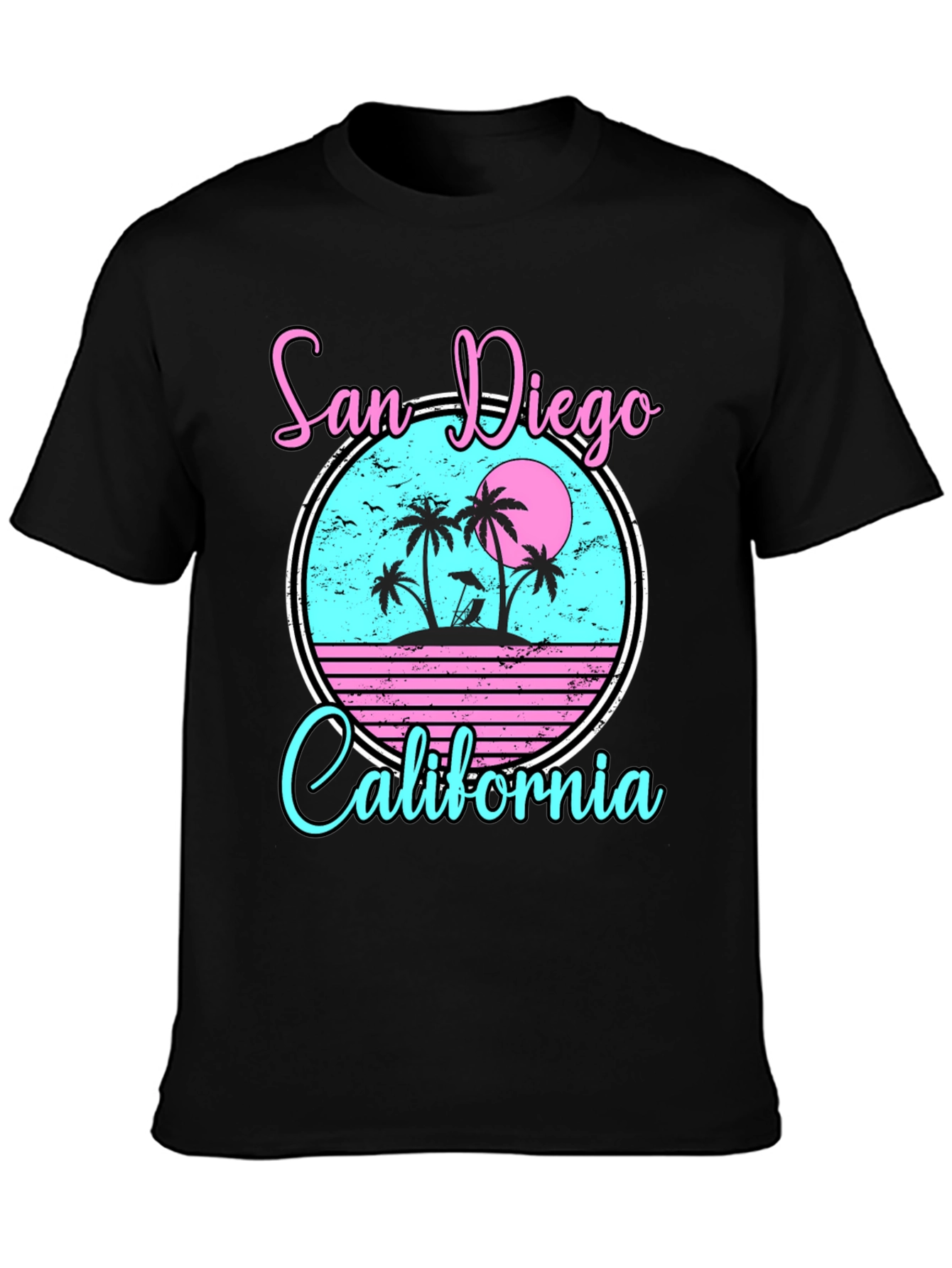 San Diego California Graphic T-Shirt