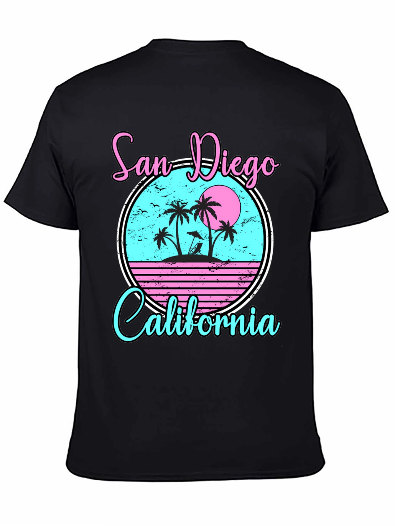 San Diego California Graphic T-Shirt