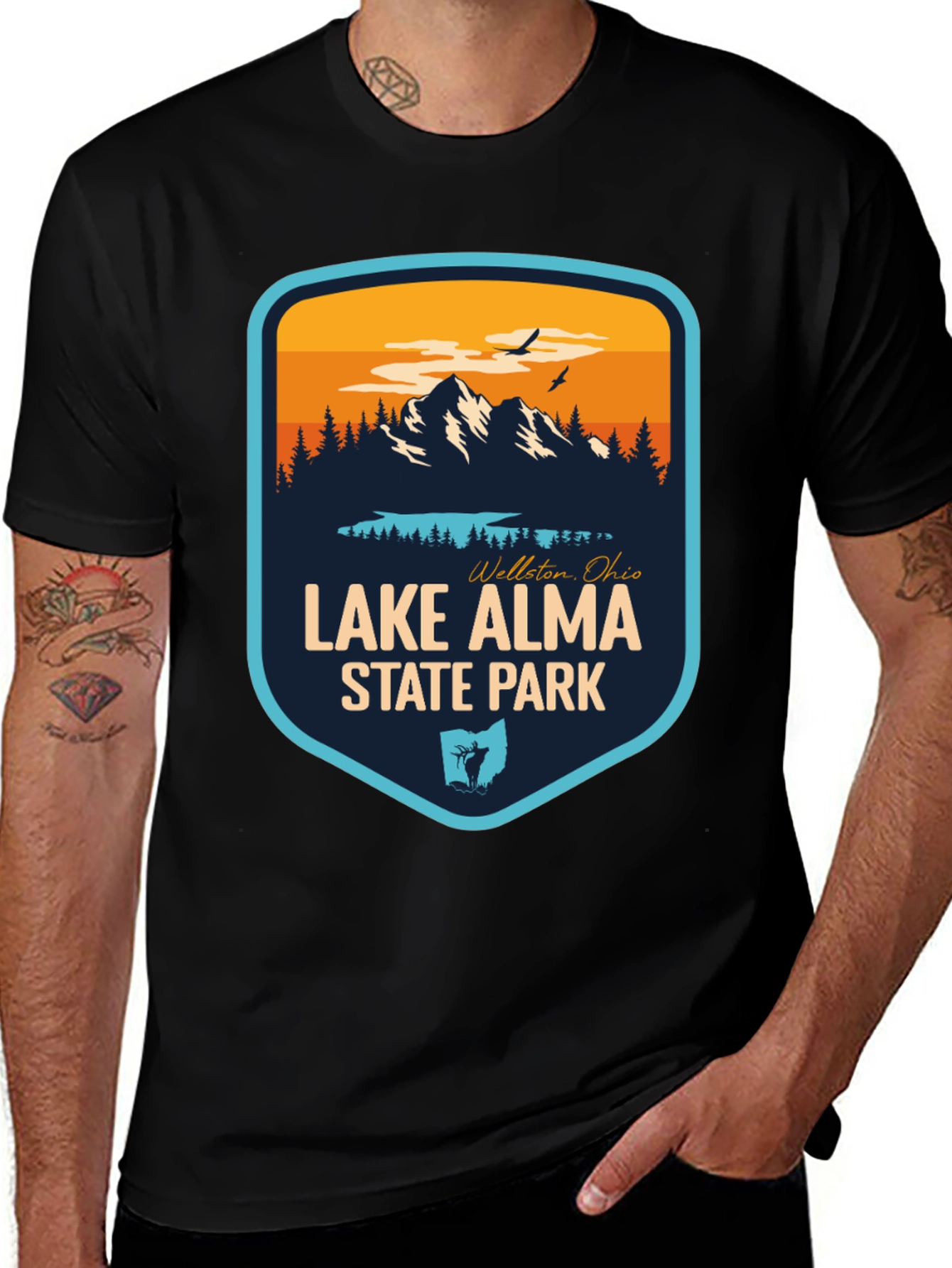 Lake Alma State Park T-Shirt - Ohio Souvenir Tee