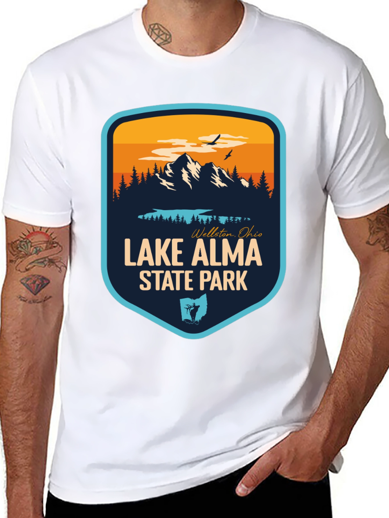 Lake Alma State Park T-Shirt - Ohio Souvenir Tee