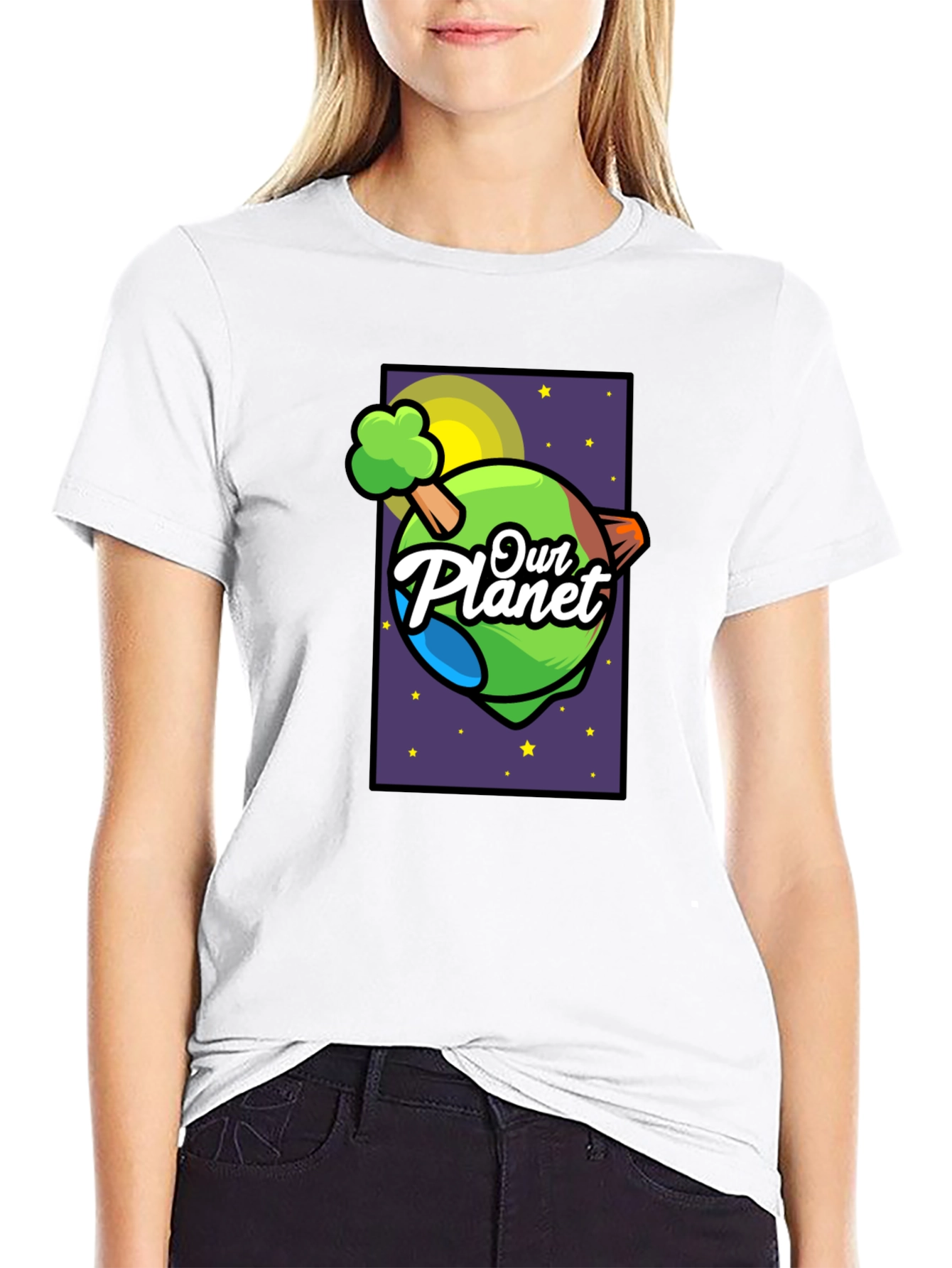 Our Planet Graphic Tee - Earth Day T-Shirt