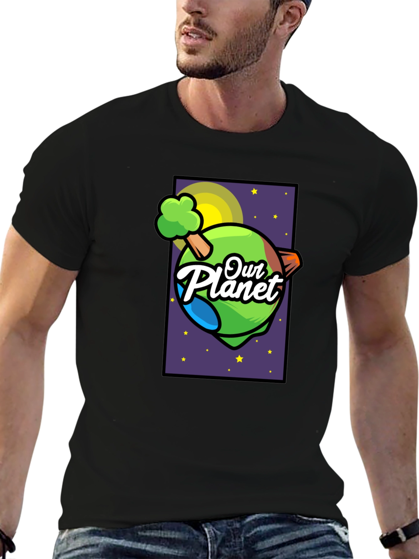 Our Planet Graphic Tee - Earth Day T-Shirt
