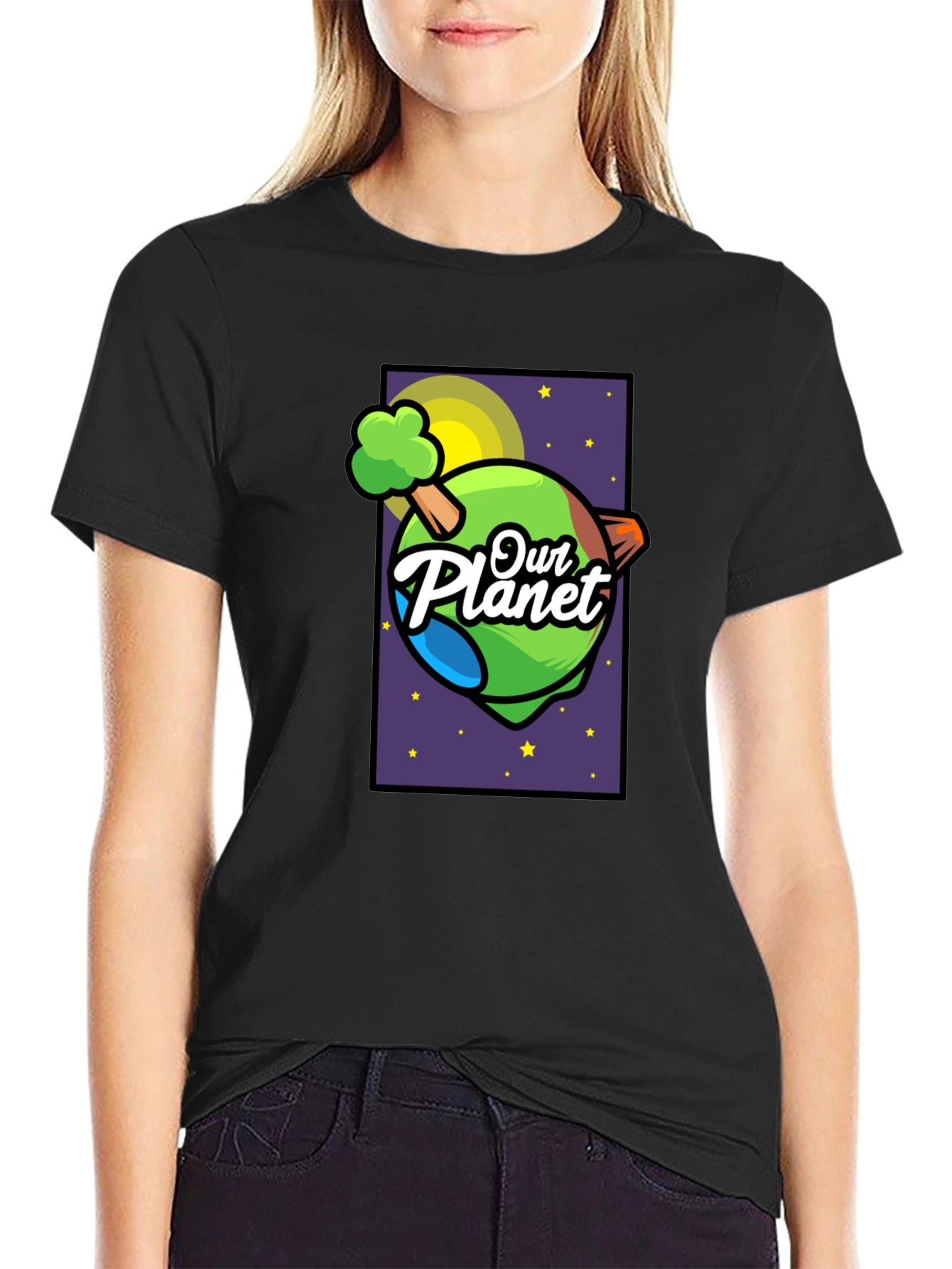 Our Planet Graphic Tee - Earth Day T-Shirt