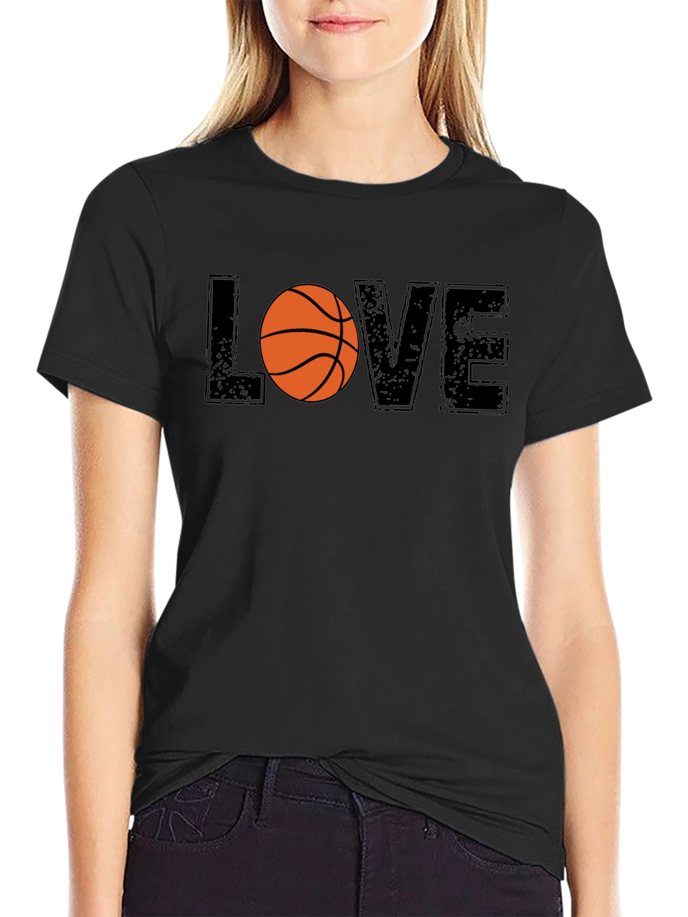 Basketball LOVE Graphic T-Shirt