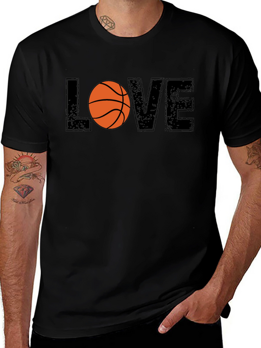 Basketball LOVE Graphic T-Shirt