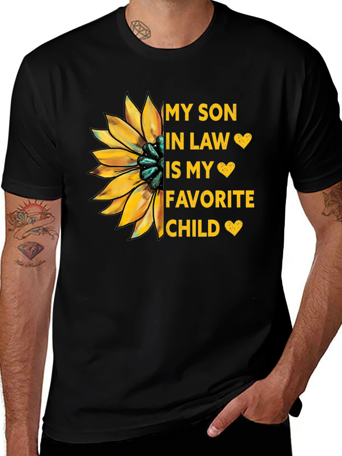 Son-In-Law Sunflower T-Shirt
