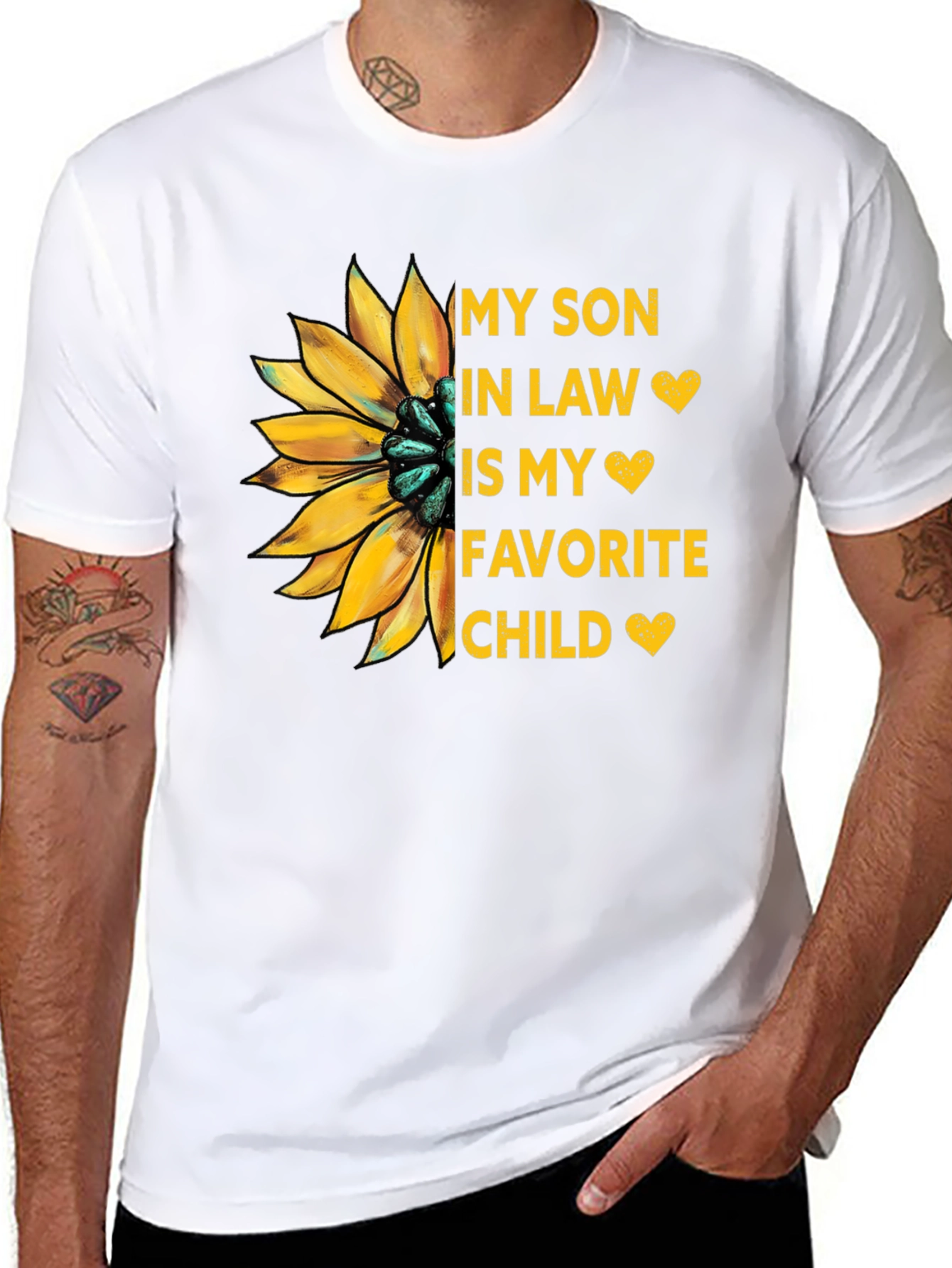 Son-In-Law Sunflower T-Shirt