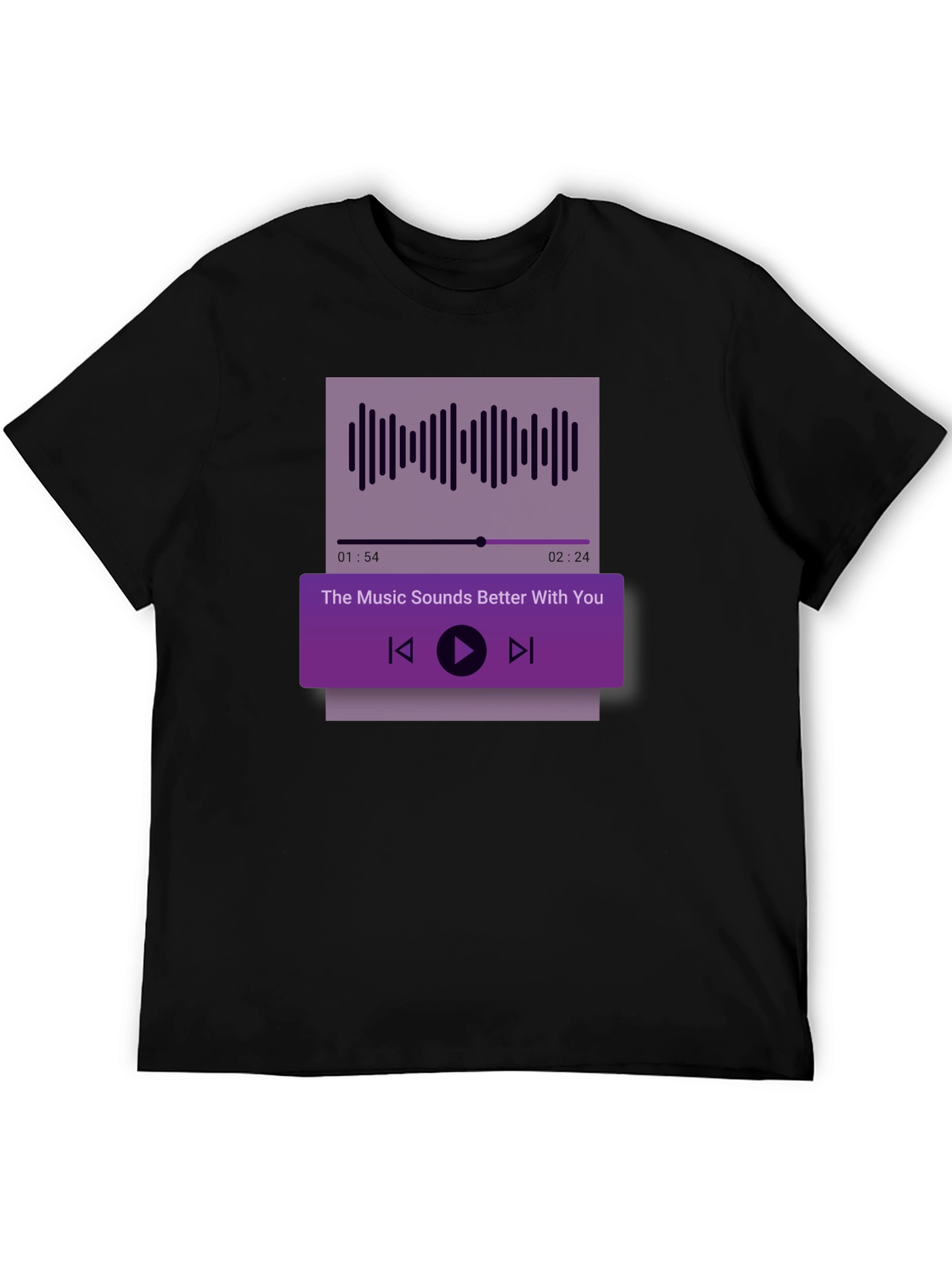 Music Player T-Shirt - The Music Sounds Better