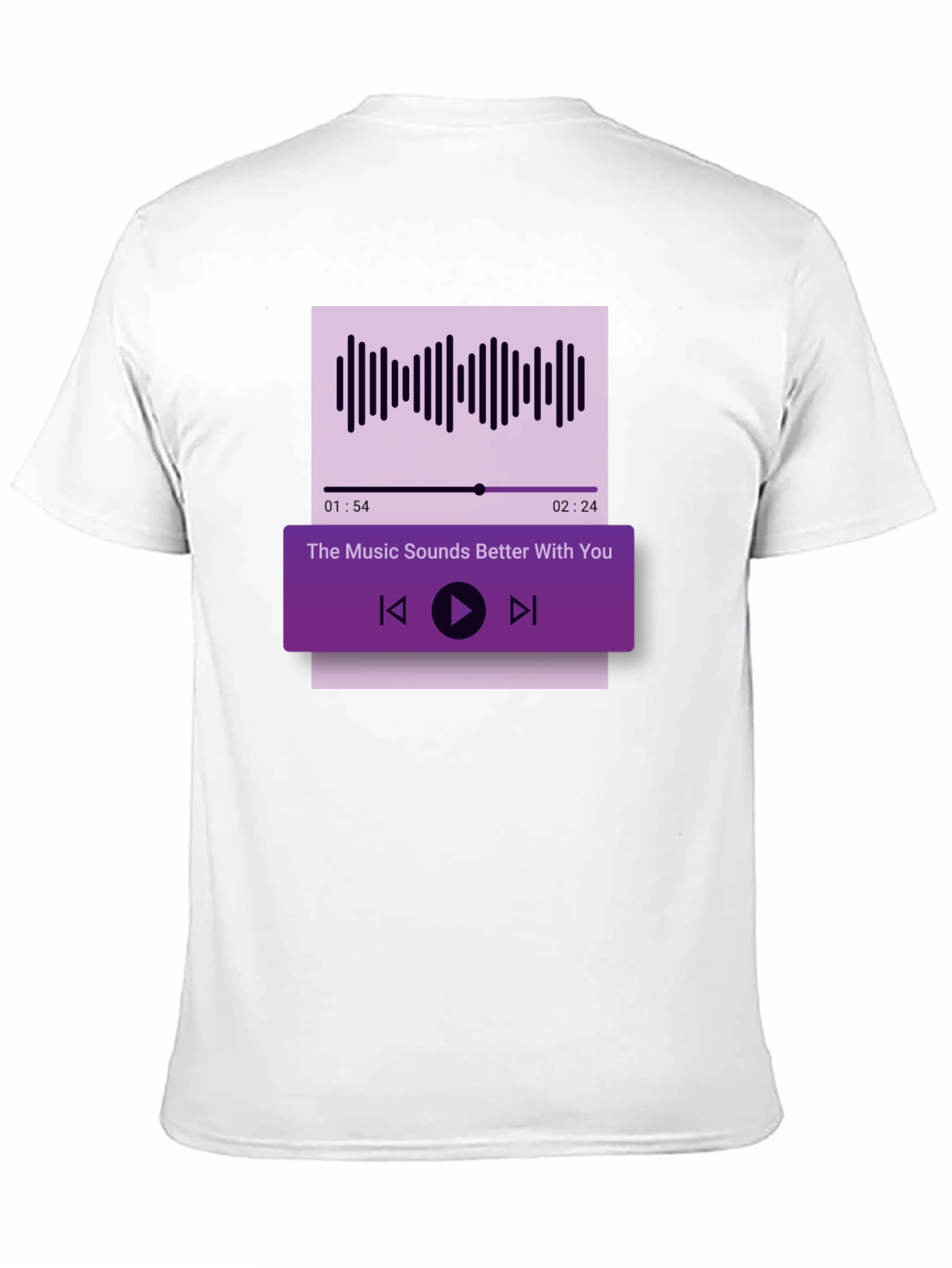 Music Player T-Shirt - The Music Sounds Better