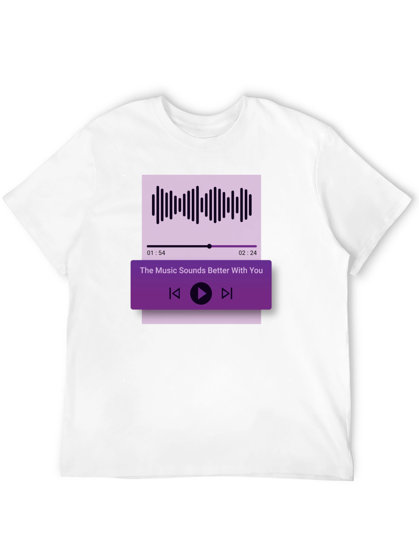 Music Player T-Shirt - The Music Sounds Better