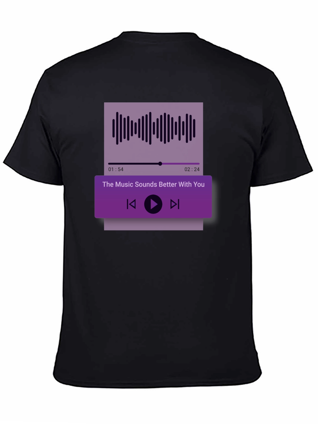 Music Player T-Shirt - The Music Sounds Better