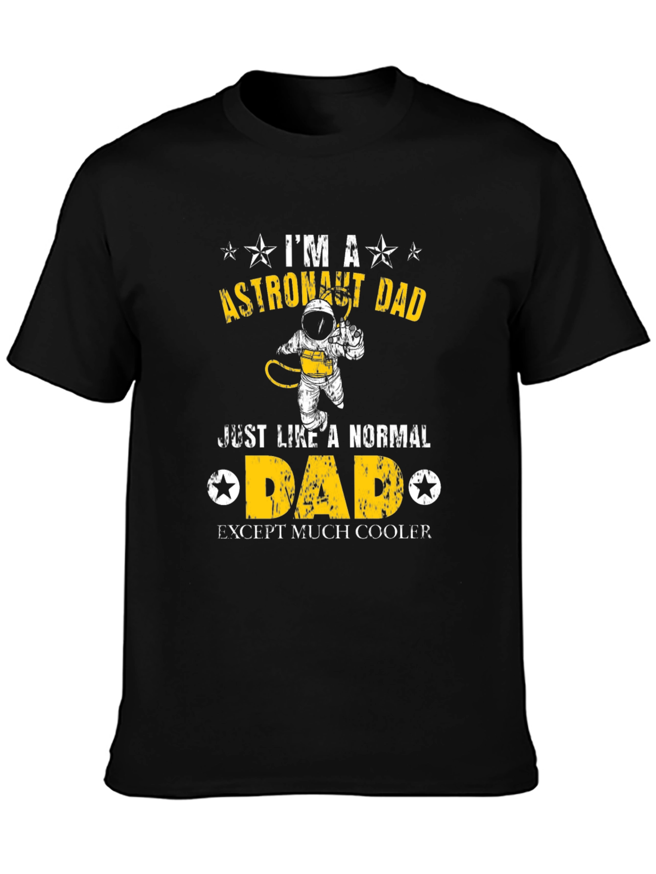 Astronaut Dad T-Shirt - Cool Fathers Day Gift!