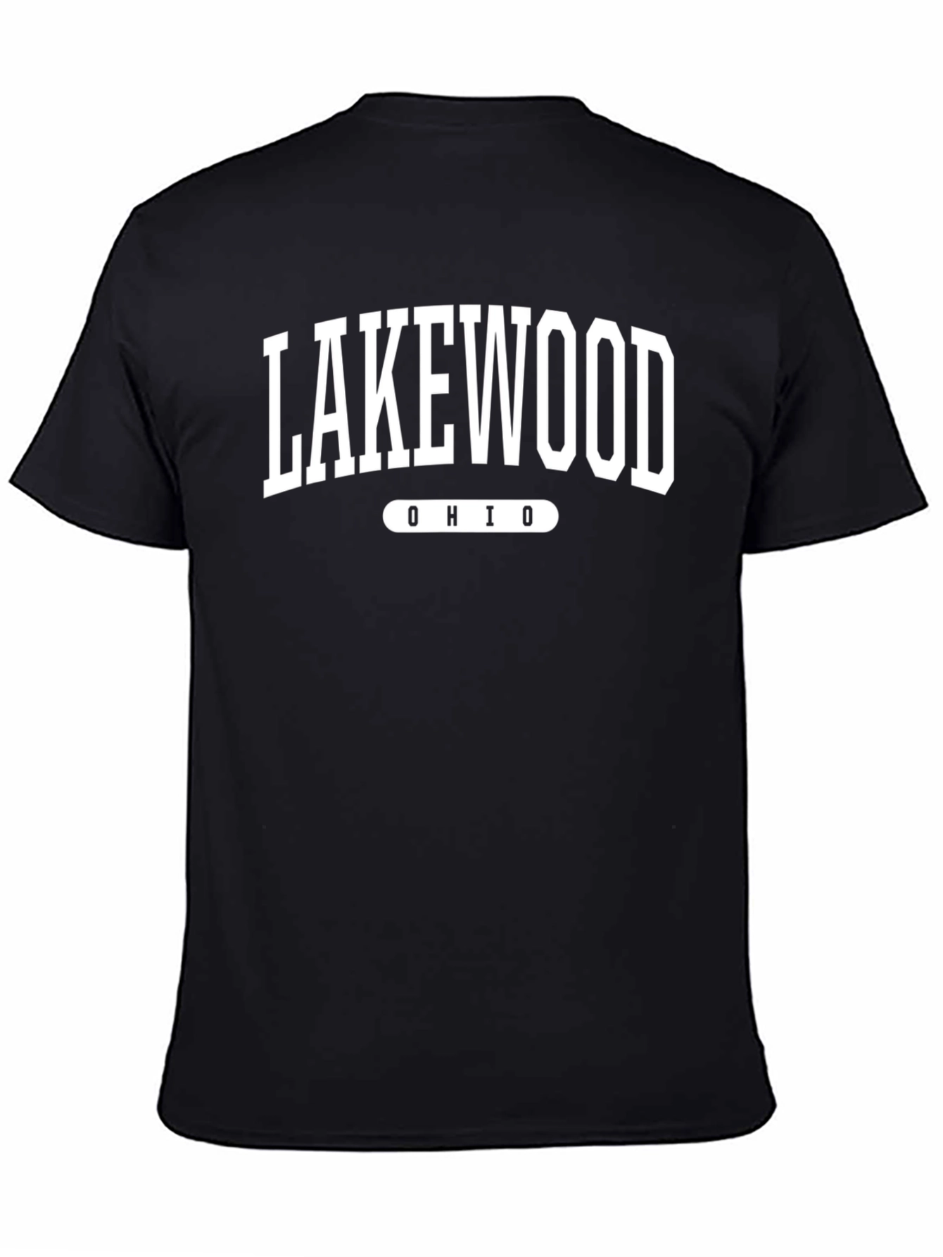 Lakewood Ohio Black T-Shirt