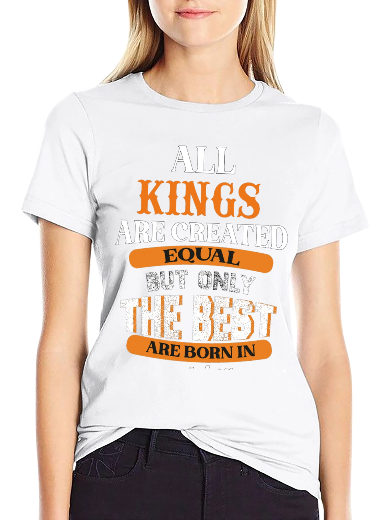 All Kings Are Created Equal Mens Graphic T-Shirt
