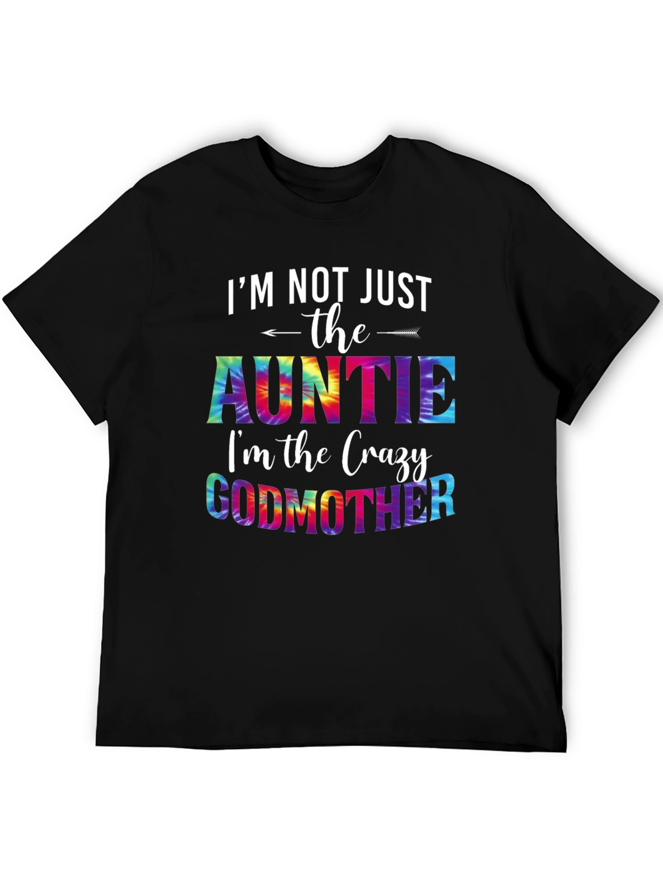 Crazy Auntie/Godmother Graphic Tee - Soft Cotton Blend