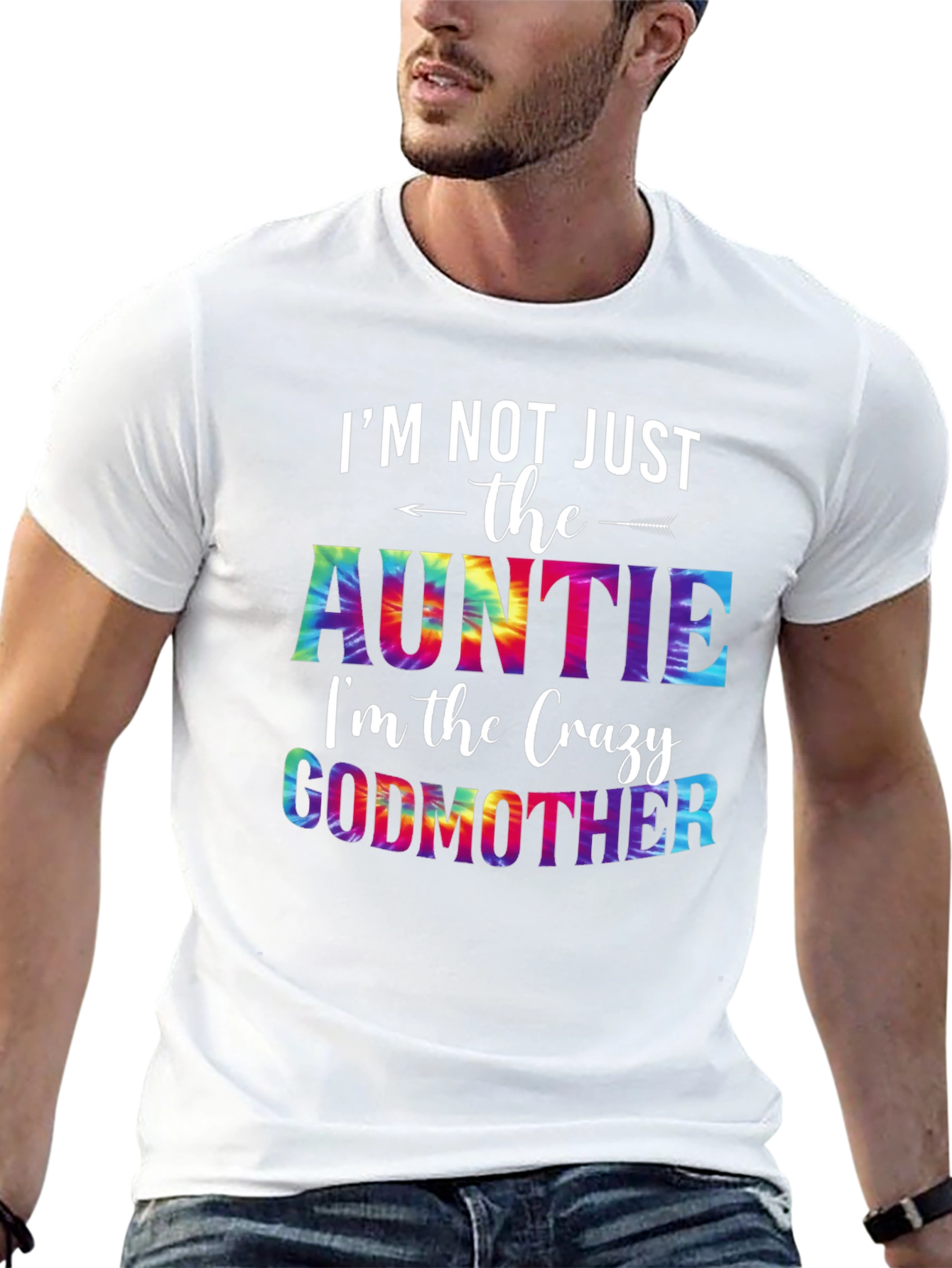 Crazy Auntie/Godmother Graphic Tee - Soft Cotton Blend