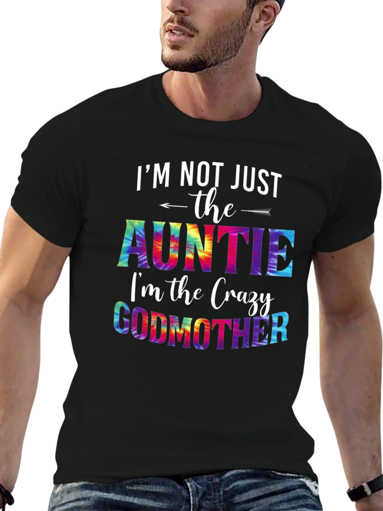 Crazy Auntie/Godmother Graphic Tee - Soft Cotton Blend