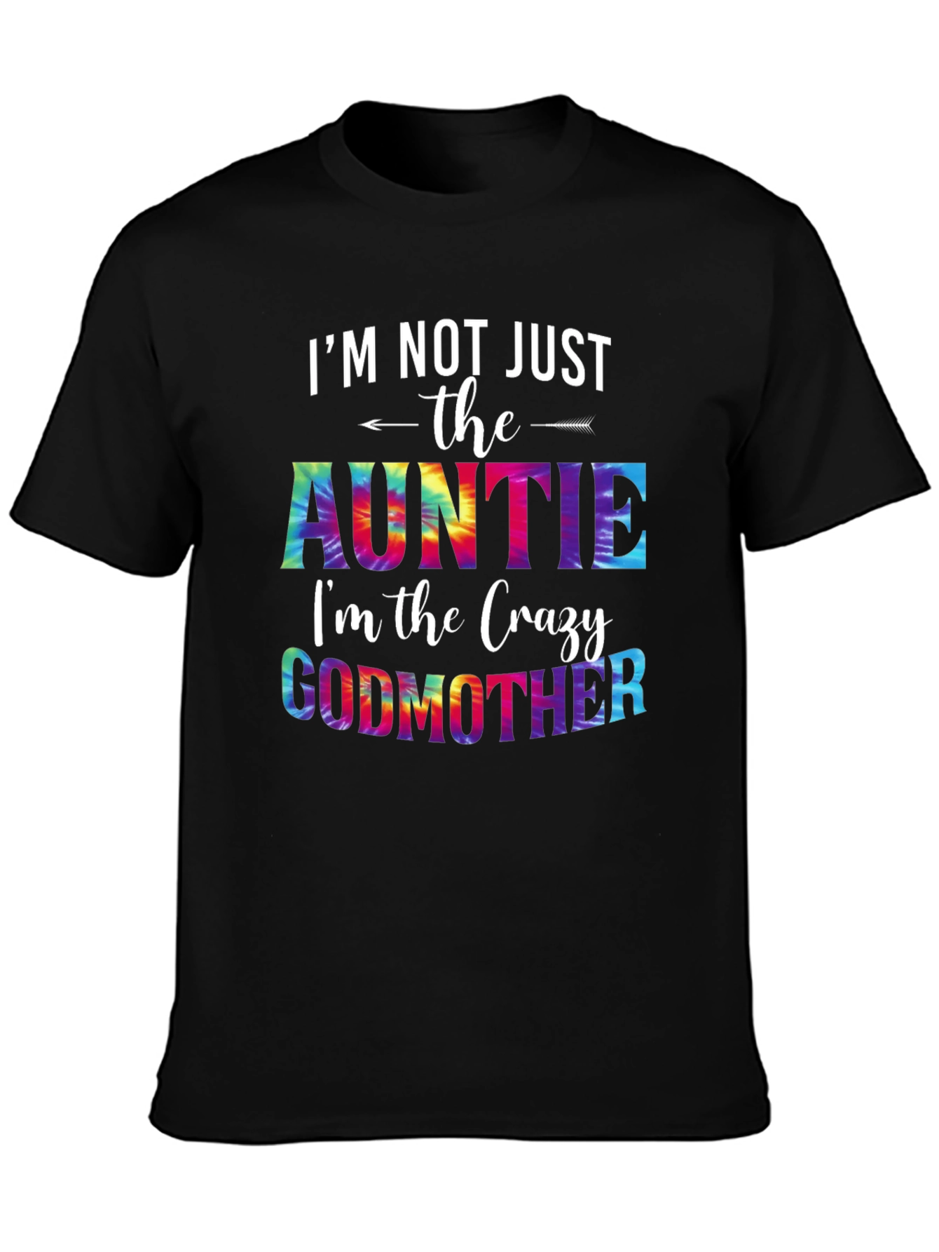 Crazy Auntie/Godmother Graphic Tee - Soft Cotton Blend