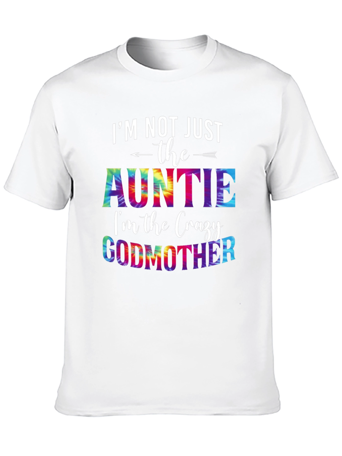 Crazy Auntie/Godmother Graphic Tee - Soft Cotton Blend