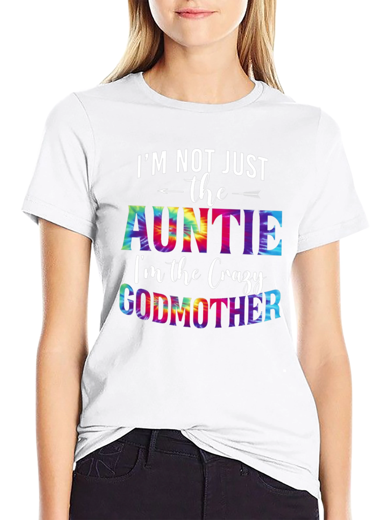 Crazy Auntie/Godmother Graphic Tee - Soft Cotton Blend