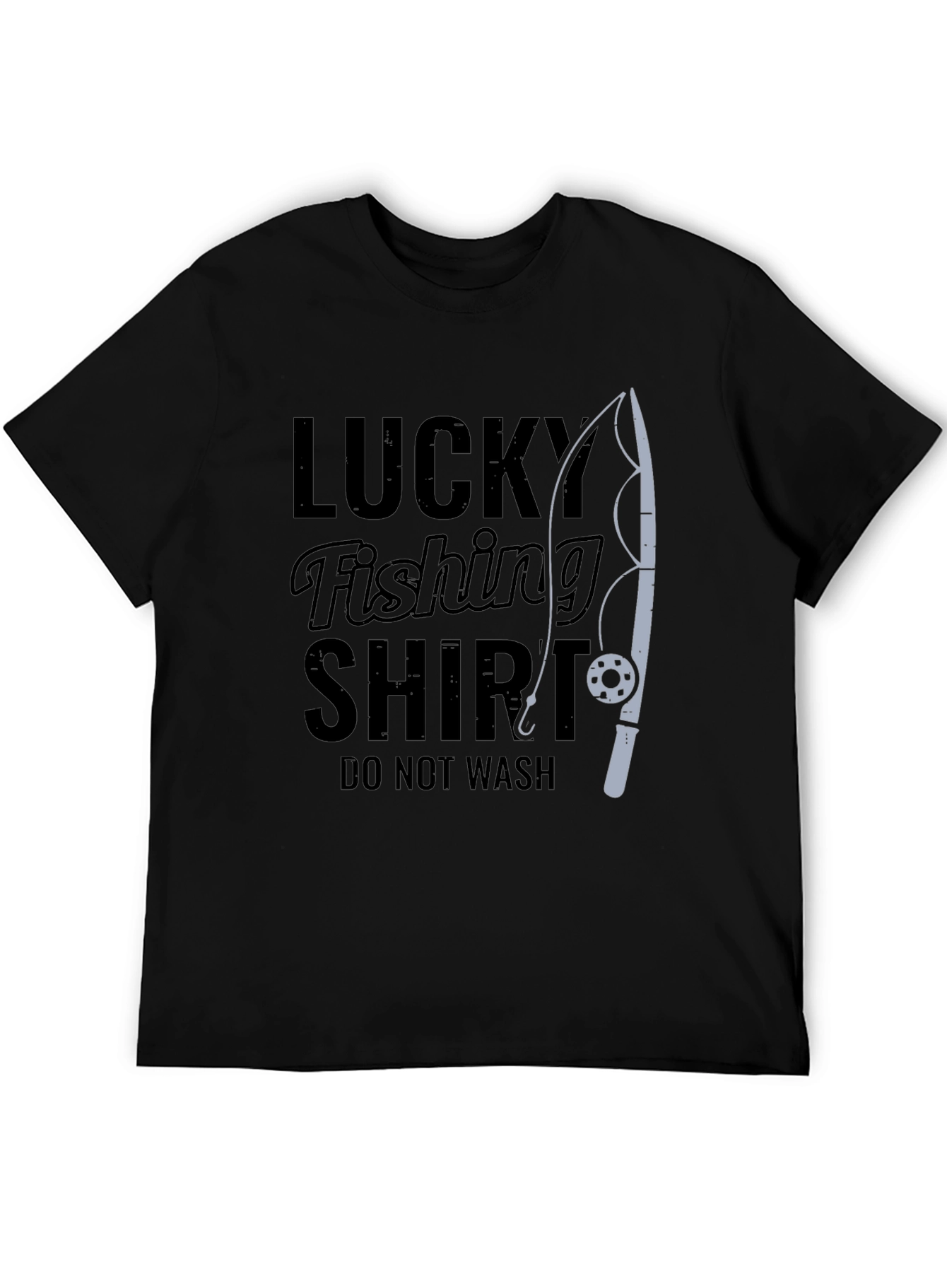 Lucky Fishing Shirt - Funny Graphic Tee