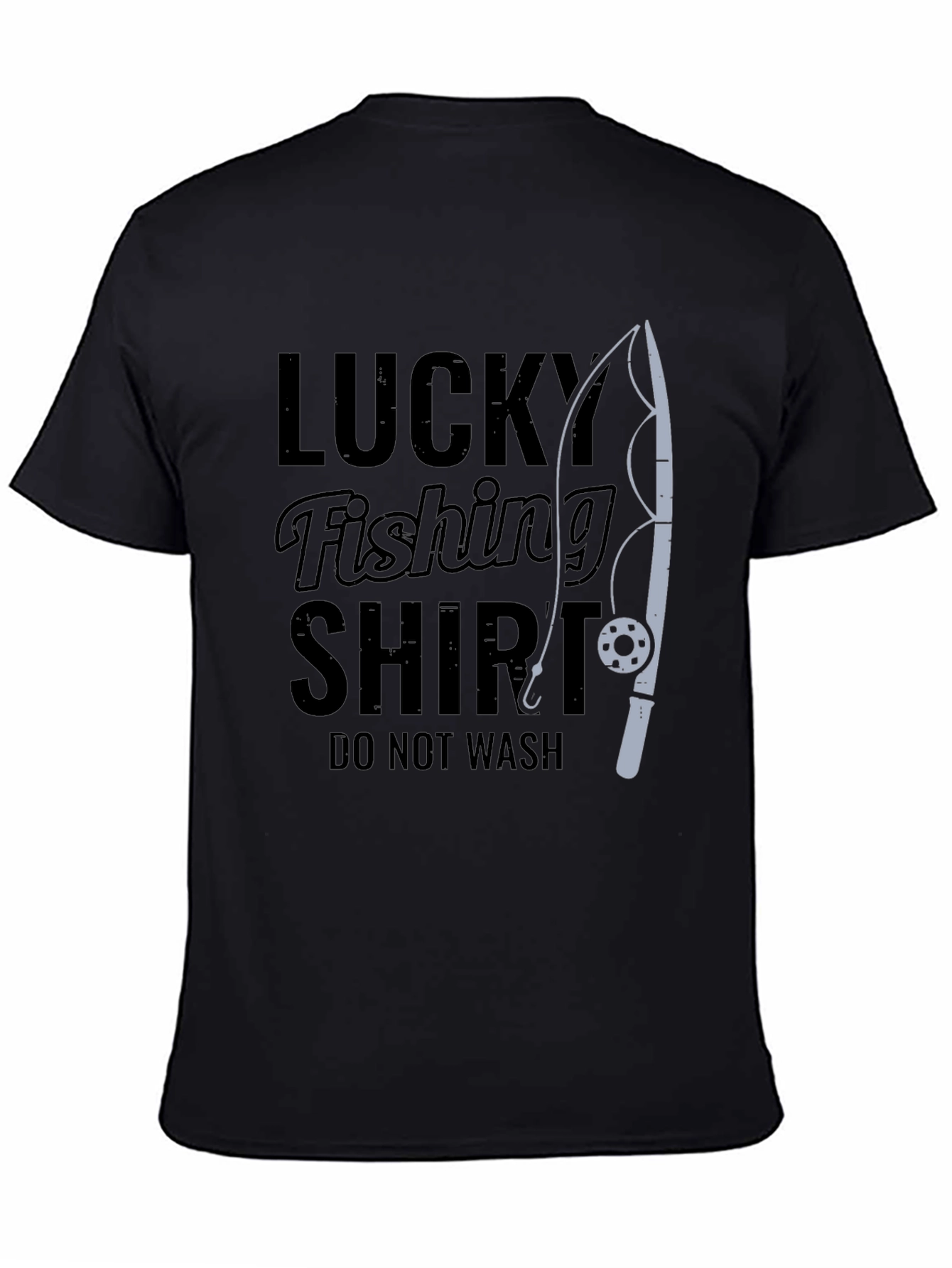 Lucky Fishing Shirt - Funny Graphic Tee